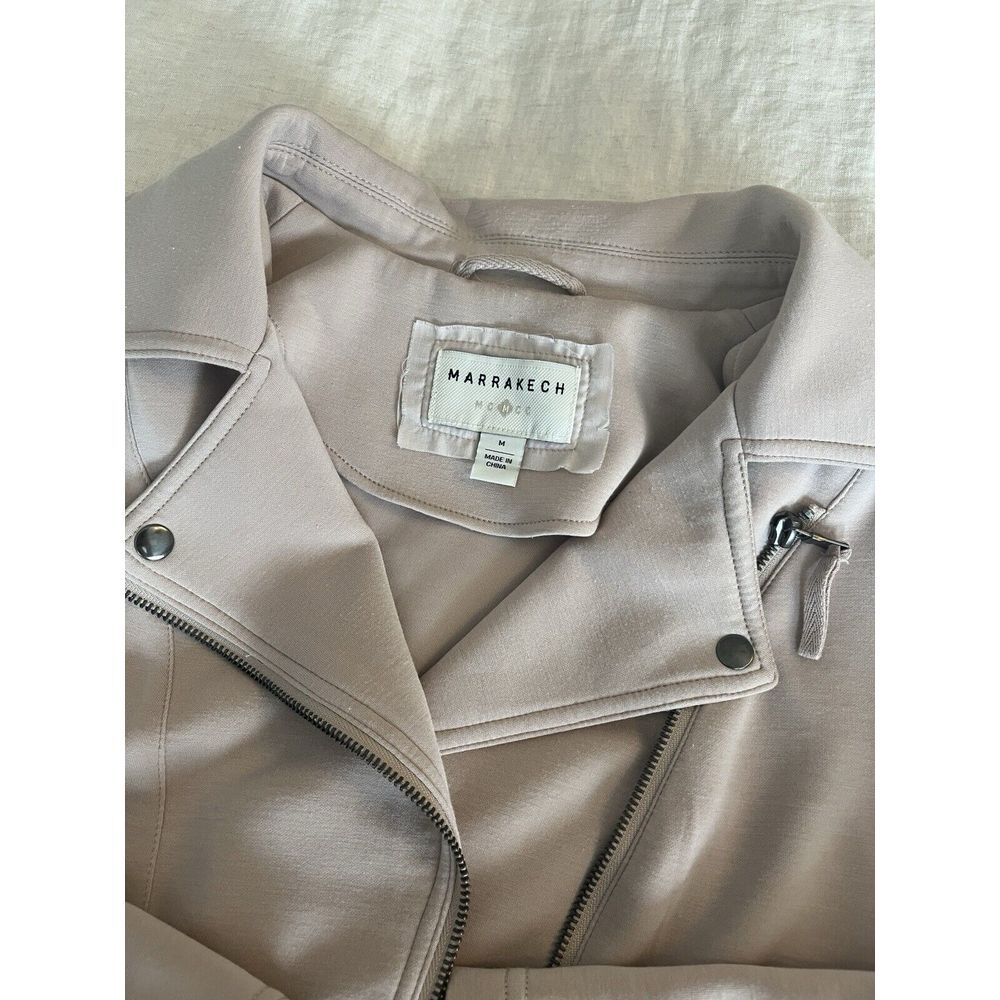 Marrakech Lange Jacket Sz Medium Color Natural Evereve Western Boho Light - Picture 8 of 11